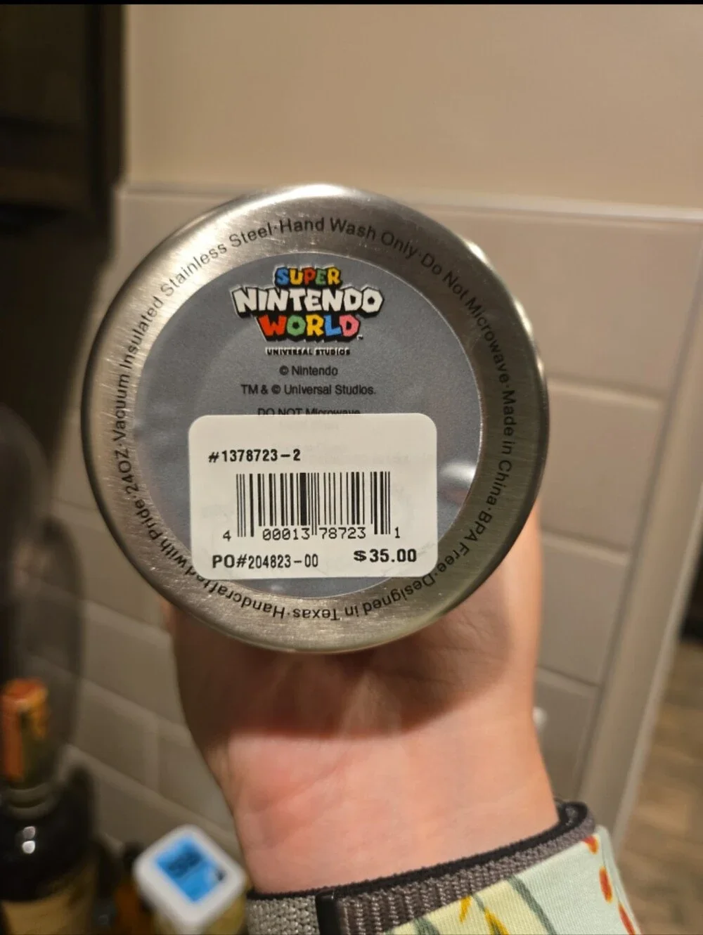 Super Nintendo World - Princess Peach Tumbler
